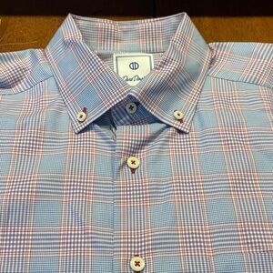 David Donahue Glenn Plaid Sport Shirt